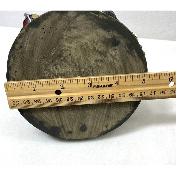 Decorative‎ Firehouse Dalmation Fireman Ladder Hose Basket w/ Handle Home Decor - Picture 7 of 9